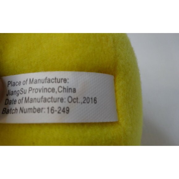 Pikachu Pokemon Plush Stuffed Toy 10" Yellow By Toy Factory 2016 - Picture 6 of 6